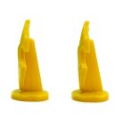 2 Schutz-Schilder Gelb Gelbe-Armee