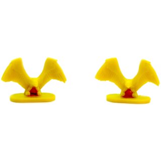 2 Adler in Gelb Ersatzteile-Set zum Brettspiel