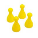 Spielfiguren aus Kunststoff Gelb