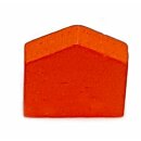 Holzscheiben Haus-Form Orange16 x 16mm Spielsteine...